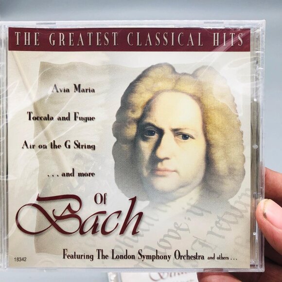 classical hits cd's new sealed Cchaikovsky Bach Strauss copy right 2000 READ NEW - Picture 7 of 7